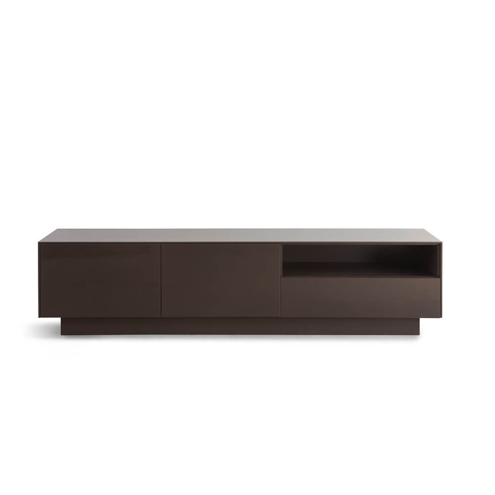 RUBI MUEBLE T.V. 200 moderno mueble moderno t.v. rubi 200 laca salon comedor apertura push