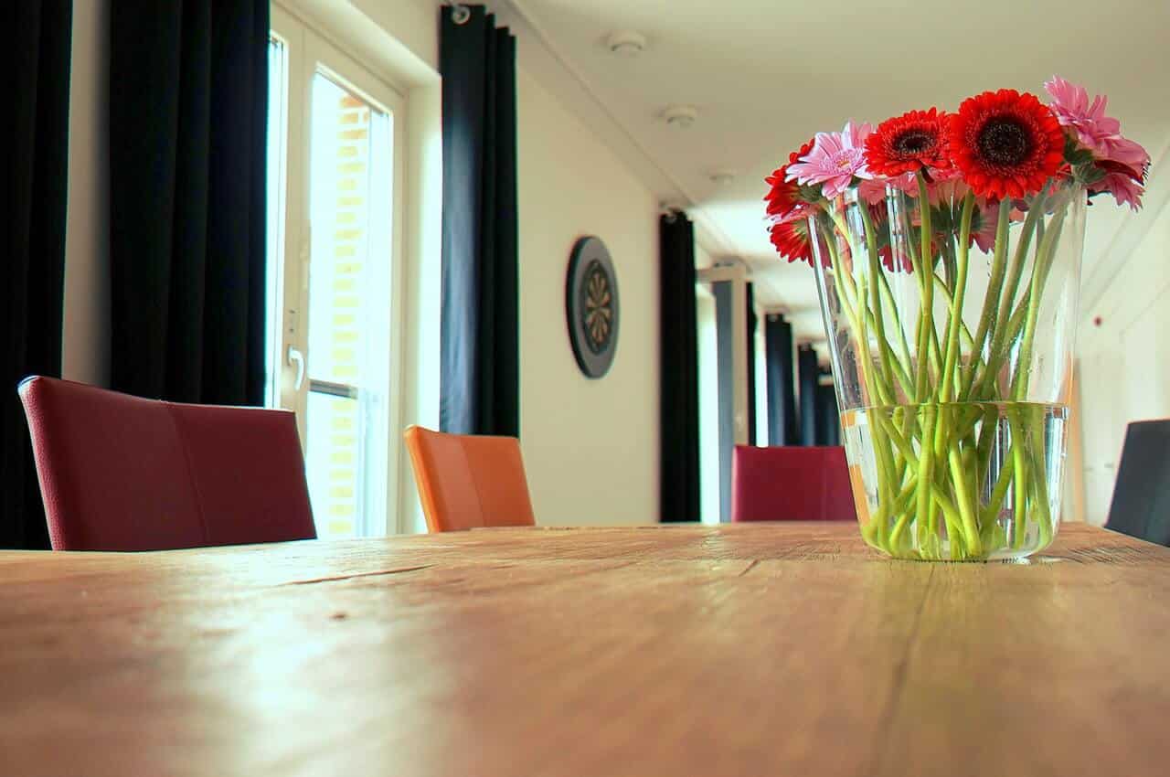 decorar mesa de comedor decorada