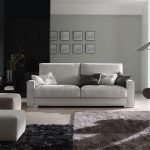 ambiente sofa egos fijo o deslizante moderno tapizado patas madera
