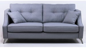 sofa salon moderno curve patas metálicas tapizado