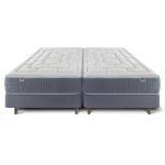 base francesa gemelar denver tapizada patas madera dormitorio descanso perfilada