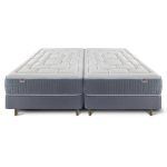 base francesa denver tapizada patas madera dormitorio descanso perfilada gemelar
