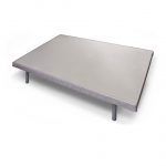 Base tapizada VERONA con patas dormitorio matrimonio