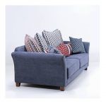 Sofa clasico Loft salón patas madera tapizado