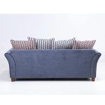 Detalle sofa clasico Loft tapizado salon comedor