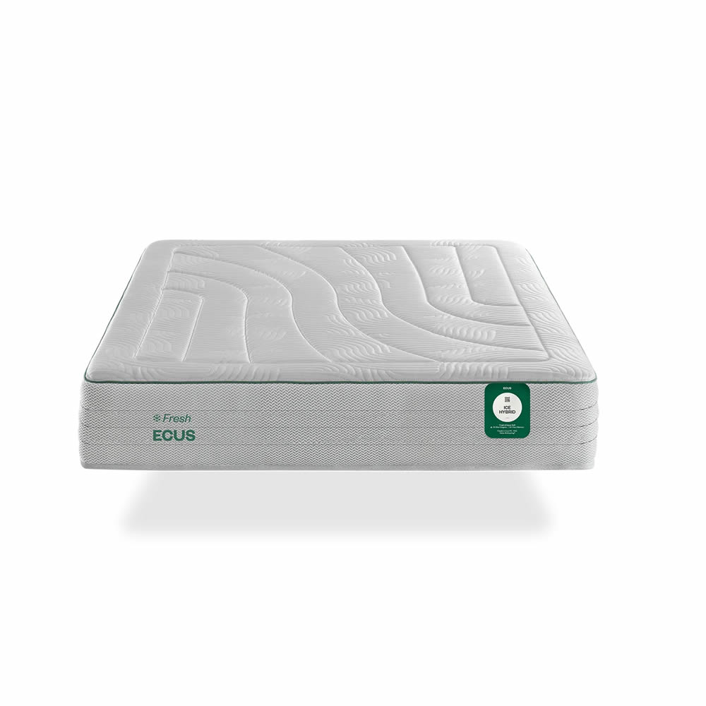 Hybrid de Ecus, colchón transpirable, ergonómico, firme.
