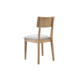 detalle silla sisi madera tapizado haya salon comedor moderna nordica