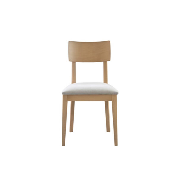 silla sisi madera tapizado haya salon comedor moderna nordica