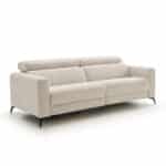 Sofá Relax PACIFIC de 2 y 3 plazas con mecanismo motorizado y diseño minimalista.