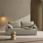 sofa cama moderno fabio descanso confort tapizado apertura italiana