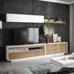 muebles salon modular moderno mahon melamina almacenaje comedor