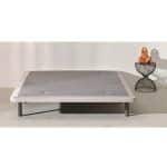 base tapizado bremen dormitorio patas metálicas perfilada descanso