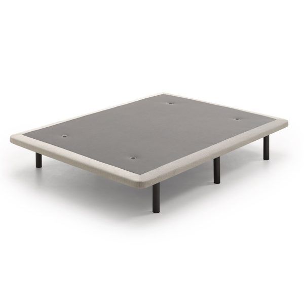 base tapizado bremen dormitorio patas metálicas perfilada descanso