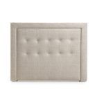 cabezal tapizado moderno aloe botones descanso dormitorio