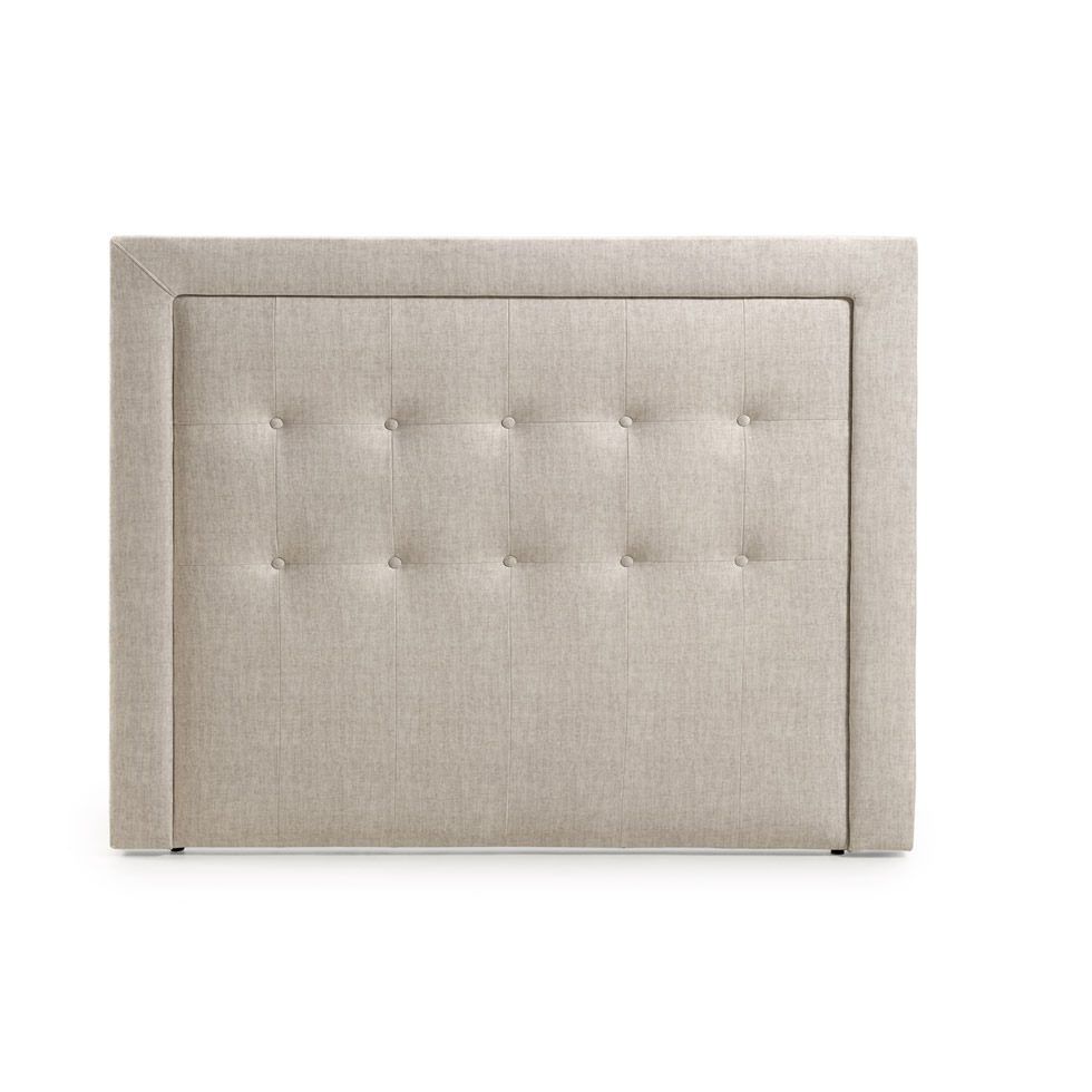 cabezal tapizado moderno aloe botones descanso dormitorio