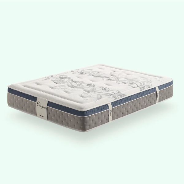 colchón de muelles ensacados king confort descanso adaptabilidad firmeza dormitorio