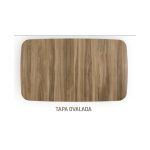 forma tapa ovalada mesa centro comedor elegant elevable electrica extensible