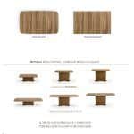 mesa elegant elevable electrica extensible centro comedor moderna melamina