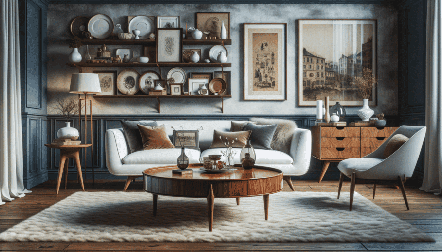Cómo integrar muebles vintage en decoraciones modernas
