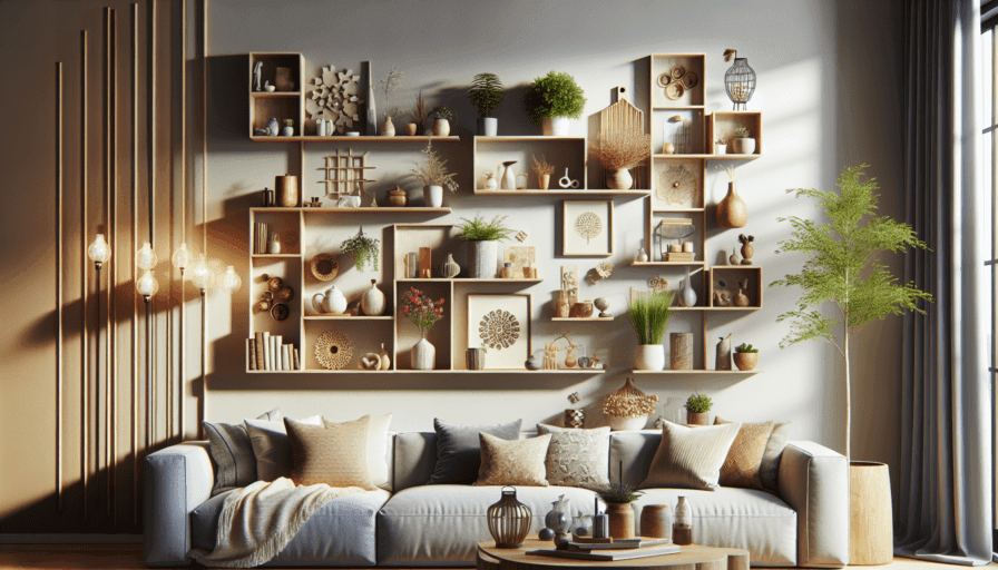 Ideas de decoración con estanterías flotantes