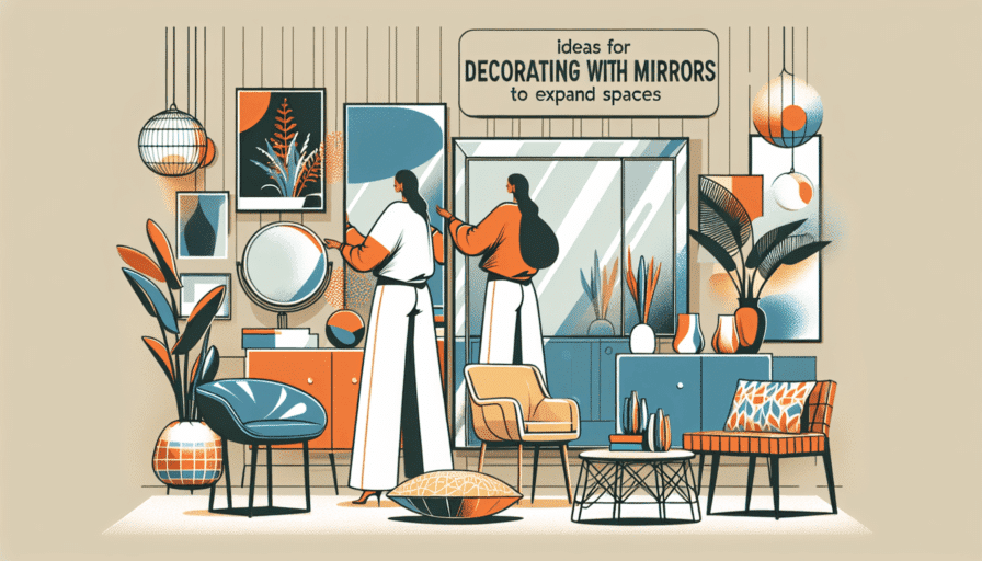 Ideas para decorar con espejos y ampliar espacios