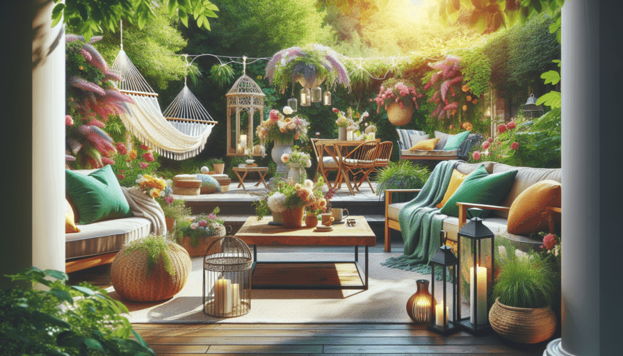 Tendencias en muebles de jardín para este verano
