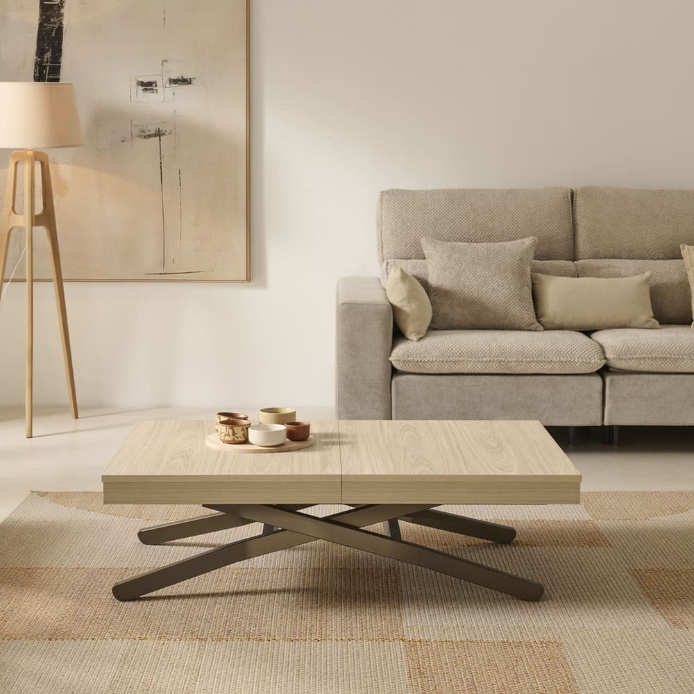 Mesa de Centro- Comedor Elevable Eléctrica SIRA extensible