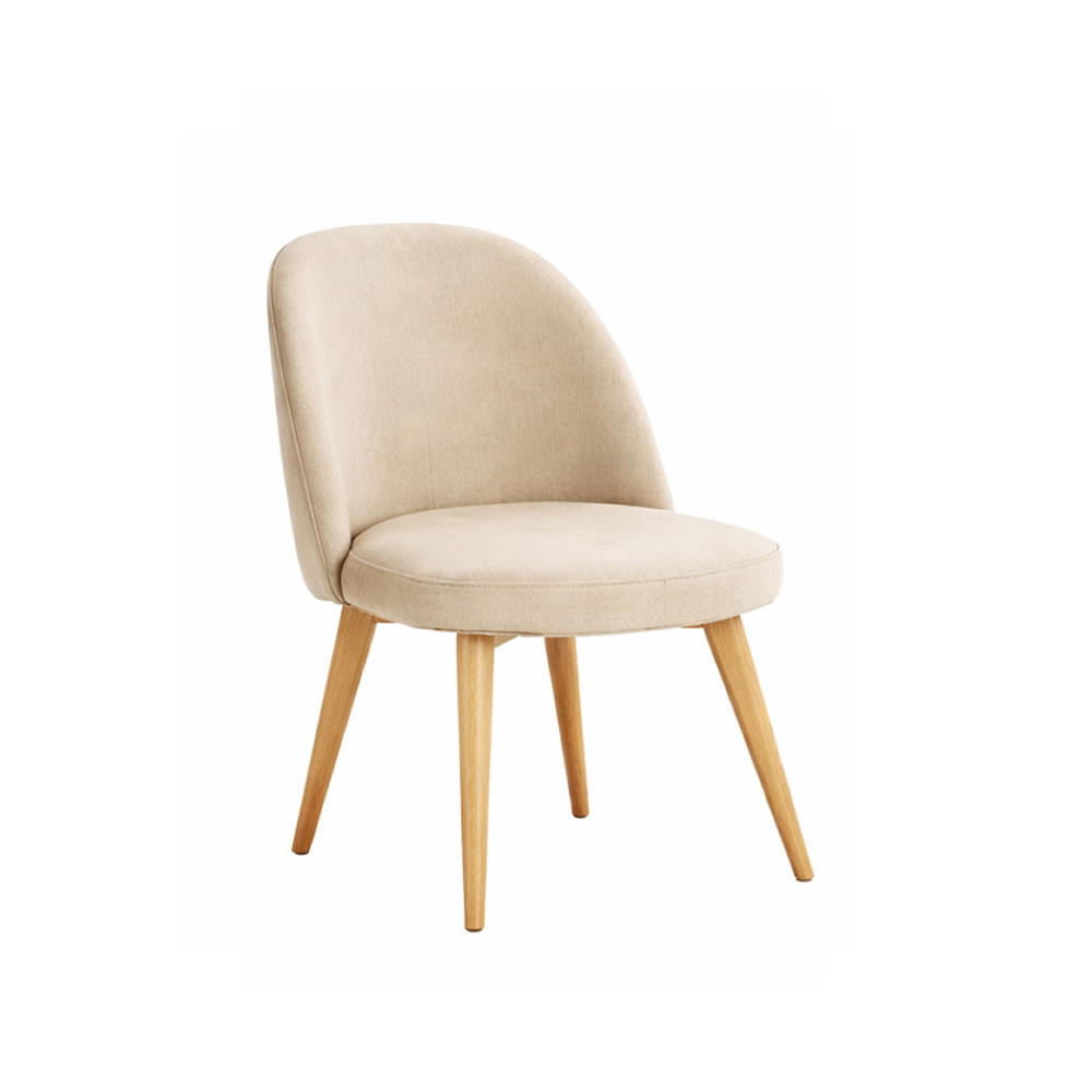 386-silla-mod-92-color-beige-patas-madera-otra-1000-x-1000-img(2) Silla de comedor ETNA de estilo nórdico con patas de madera noble y asiento tapizado ergonómico.