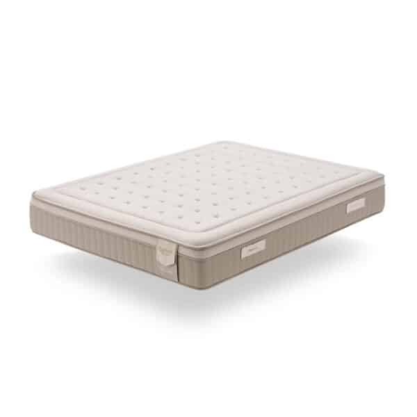 Colchón Celine con muelles ensacados Multipro 1600, soporte multizona y viscoelástica para un descanso saludable.