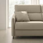 Sofá cama italiano BALI de 3 plazas con colchón HR de 18 cm y máximo confort.