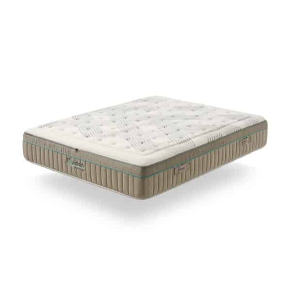 Colchón muelles ensacados transpirable X-Vision con tecnología TECHNOAIR·VISION, tejido CoolTech y viscoelástica Ultra-50K para un descanso fresco, ergonómico y confortable en Home & Relax.