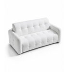 Sofá cama convertible Laid, variedad en tejidos y medidas.