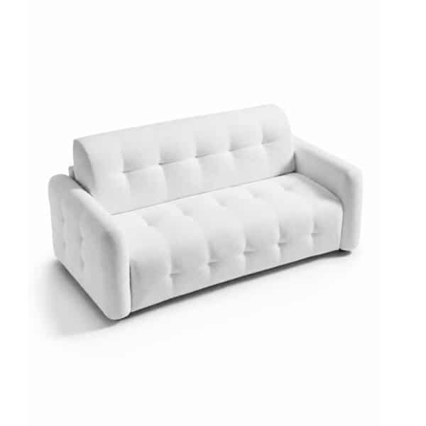 Sofá cama convertible Laid, variedad en tejidos y medidas.