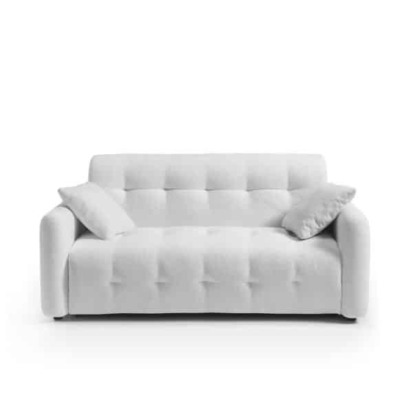 Sofá cama Laid, moderno, apertura italiano, fabricado España, personalizable