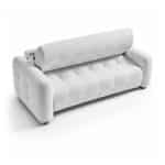 Detalle sofá cama Laid moderno con sistema de apertura italiano.