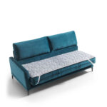 Sofá cama multifuncional SPICA fabricado en España, personalizable en tejidos y colores.